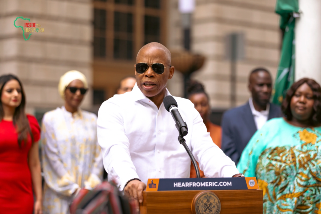 #AfricaDay 2024: Mayor Eric Adams, African Diplomats, And Diasporans Celebrate The African Union Flag Raising Ceremony In&nbsp;NYC