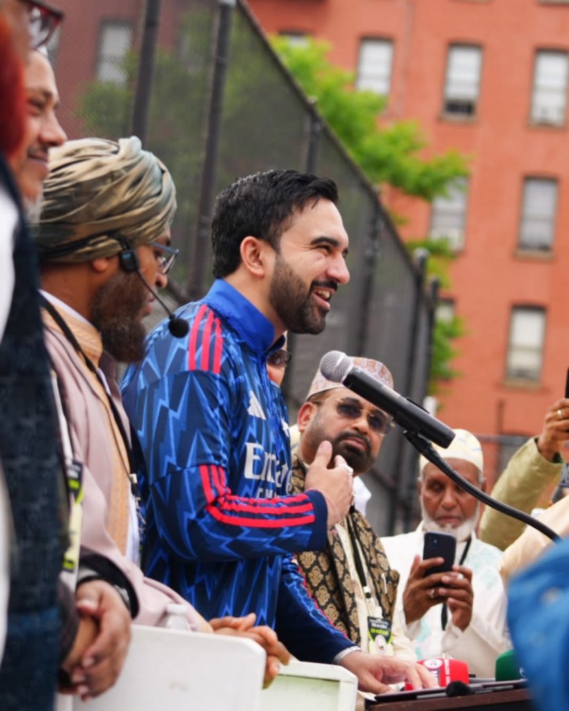 NYC’s First Muslim Mayor, Mamdani, Joins Thousands Of New Yorkers For Eid Al-Adha Prayer Inside The Diaspora