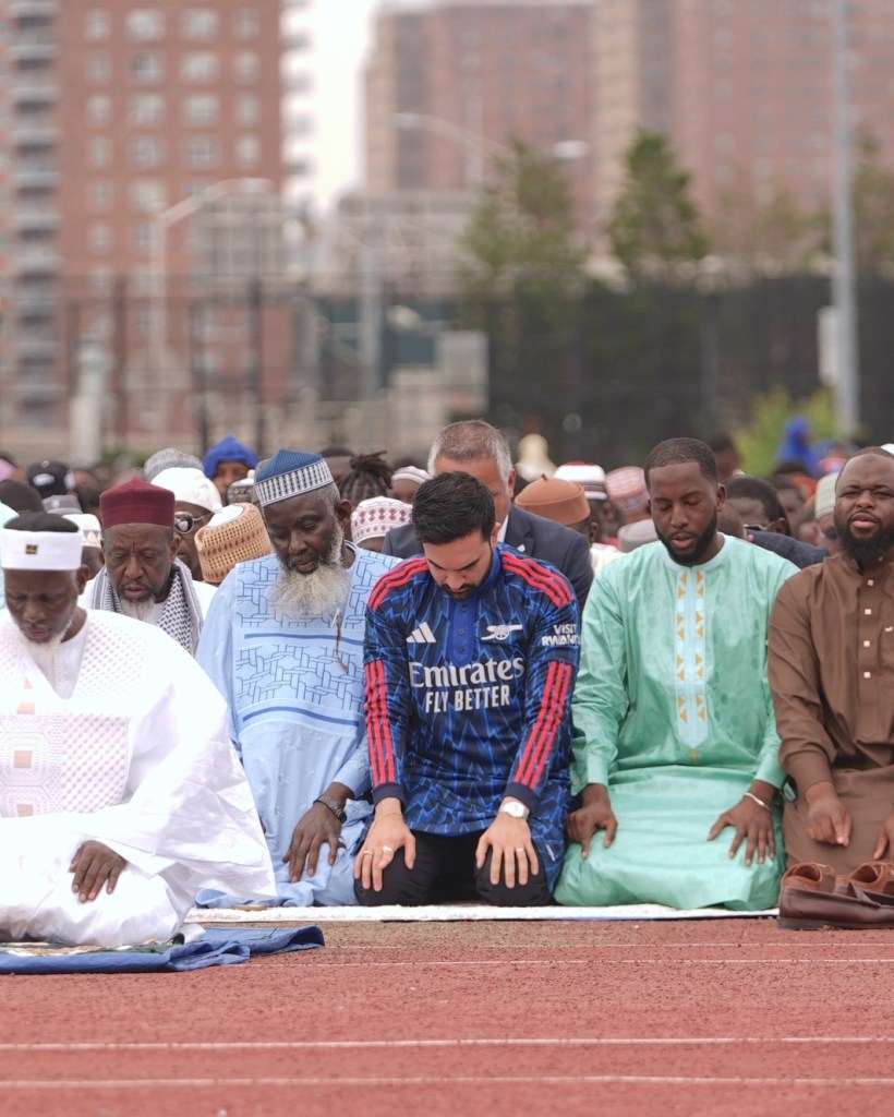 NYC’s First Muslim Mayor, Mamdani, Joins Thousands Of New Yorkers For Eid Al-Adha Prayer Inside The Diaspora