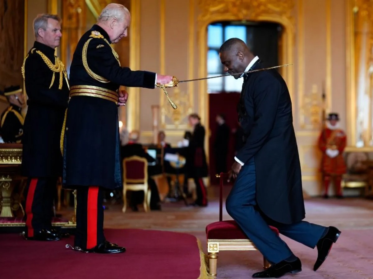 JUST IN: Idris Elba Knighted by King Charles for Transforming Young&nbsp;Lives